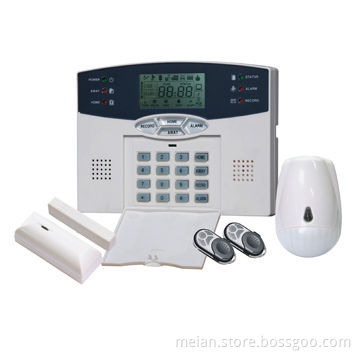 Intruder Alarm System, PSTN Control Panel, Armed/Disarmed Message Transmission